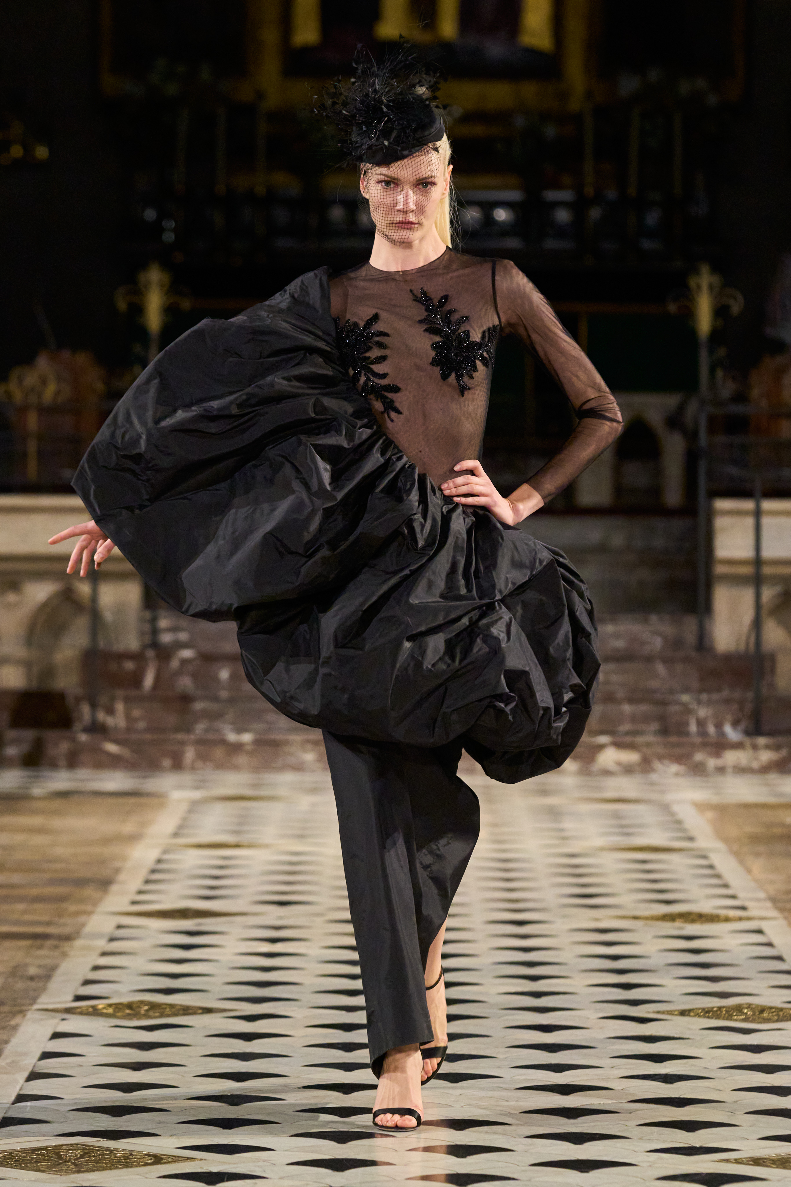 Lena Erziak Paris Fashion Week Haute Couture FW 2023 2024 Paris Fashion Week